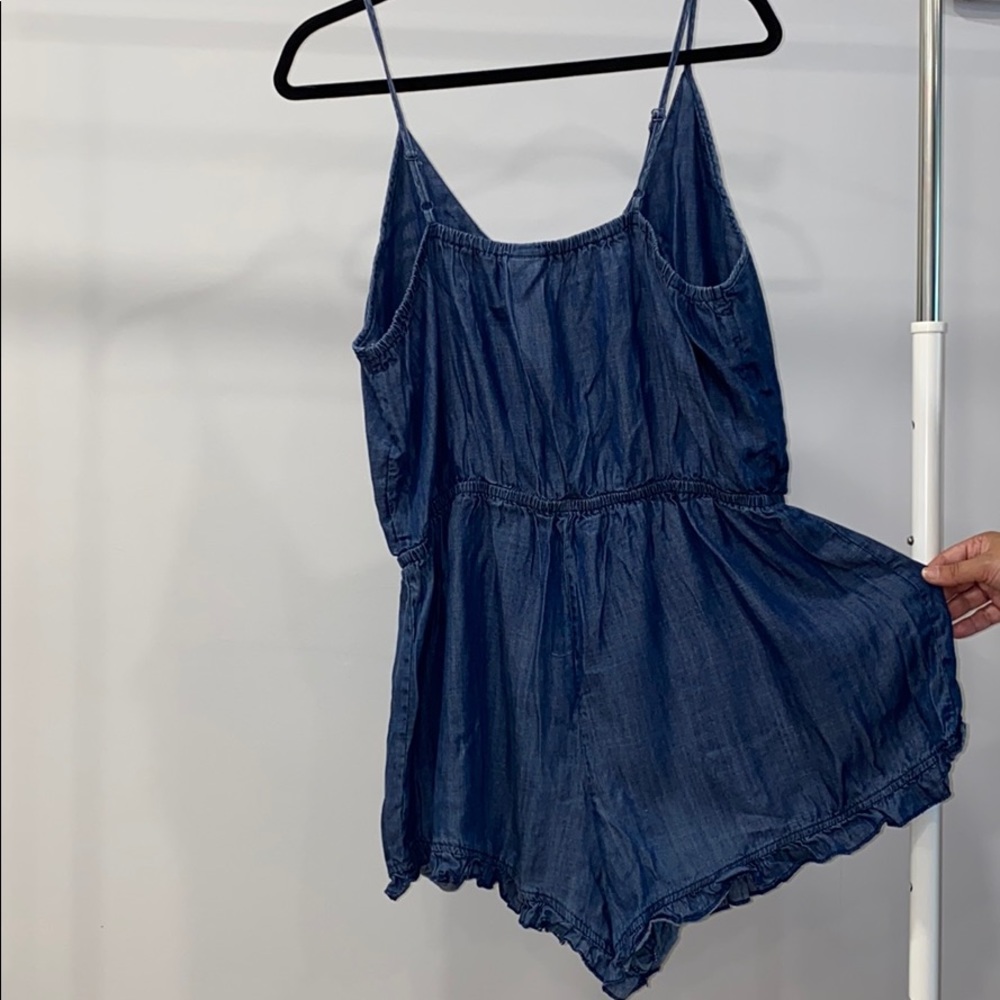 Jean romper - Picture 2 of 2